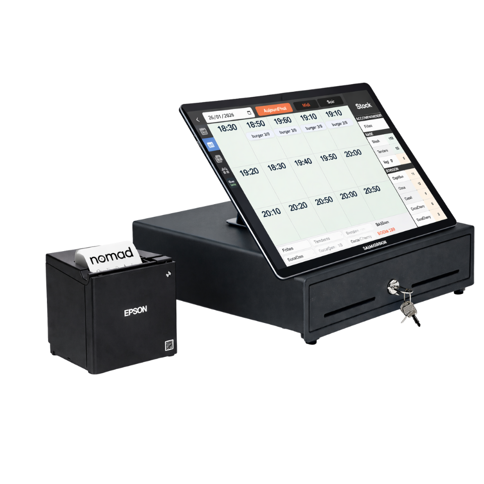 Nomad — logiciel de caisse et click & collect pour food trucks